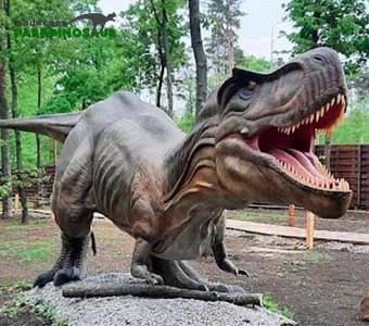 Большая аниматронная статуя T-Rex