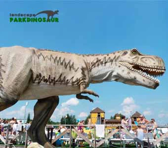 Модель динозавра большого размера T-Rex для парка